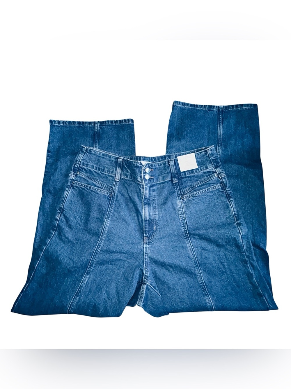 Universal Thread Women's Dark Blue Wide Leg Jeans